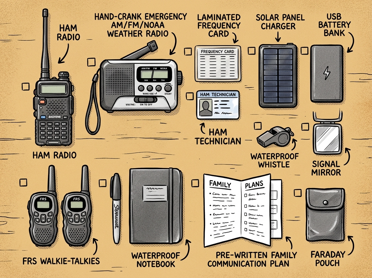 Grid-down communication gear every household should own