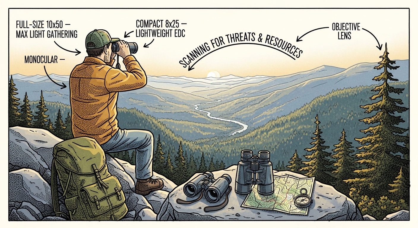 The Best Binoculars for Preppers: Seeing Far and Wide