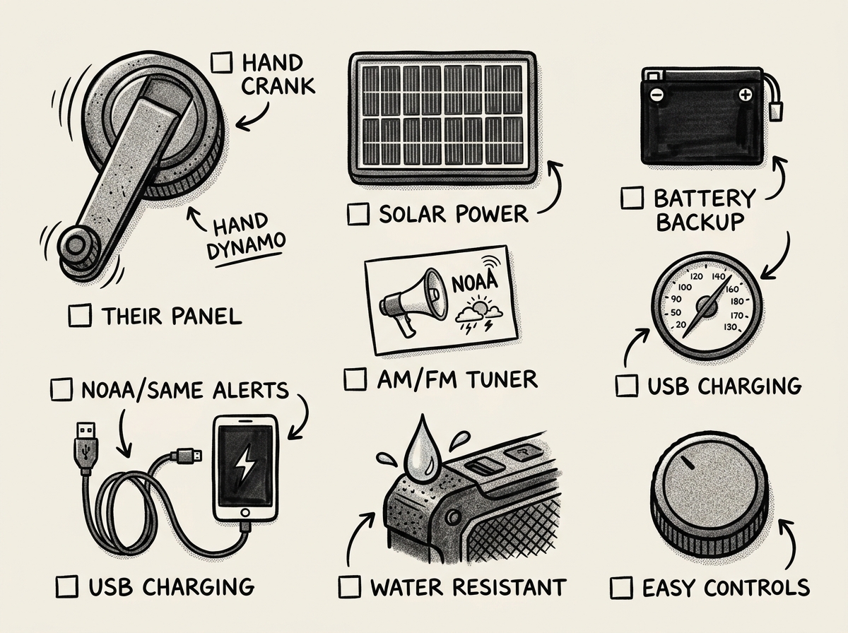 Key features to evaluate when choosing an emergency radio