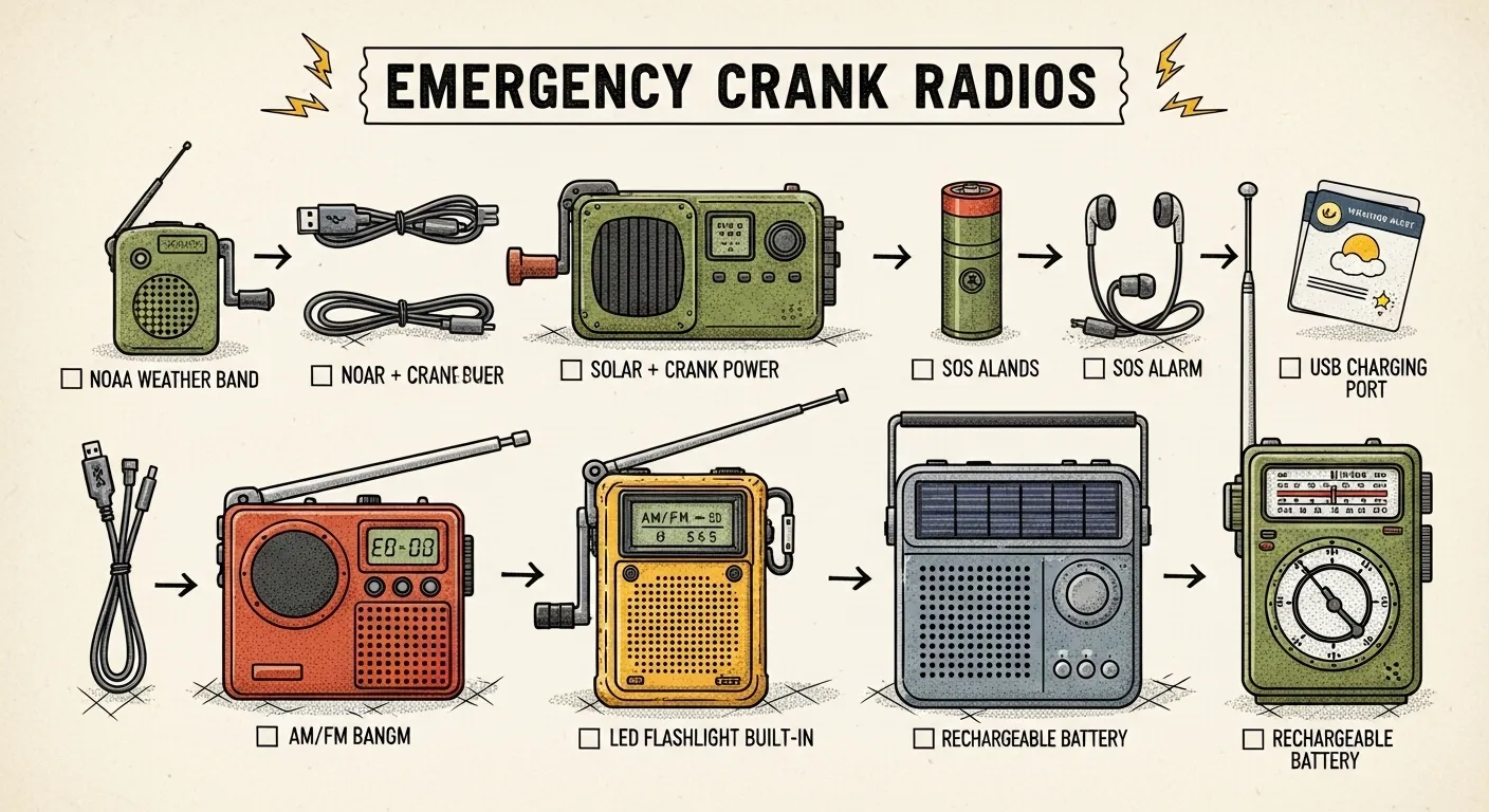 Best Hand Crank Radios for Emergencies