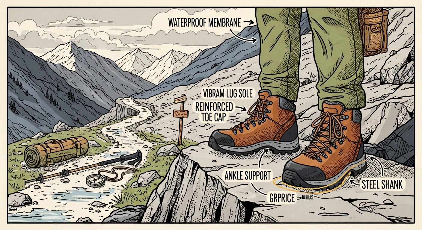 The Best Hiking Boots for Preppers