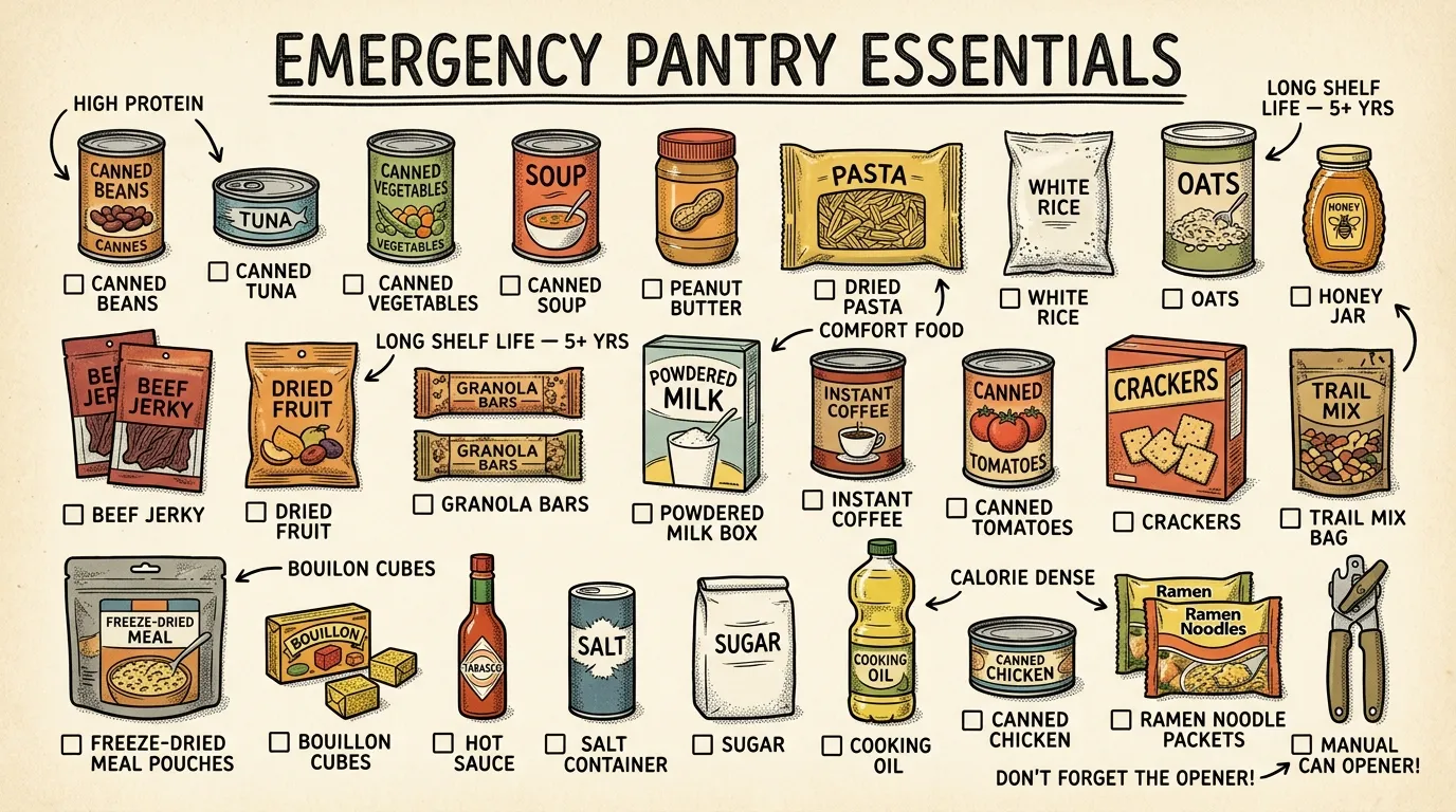 Non-Perishable Food Items: Best Emergency Pantry Guide