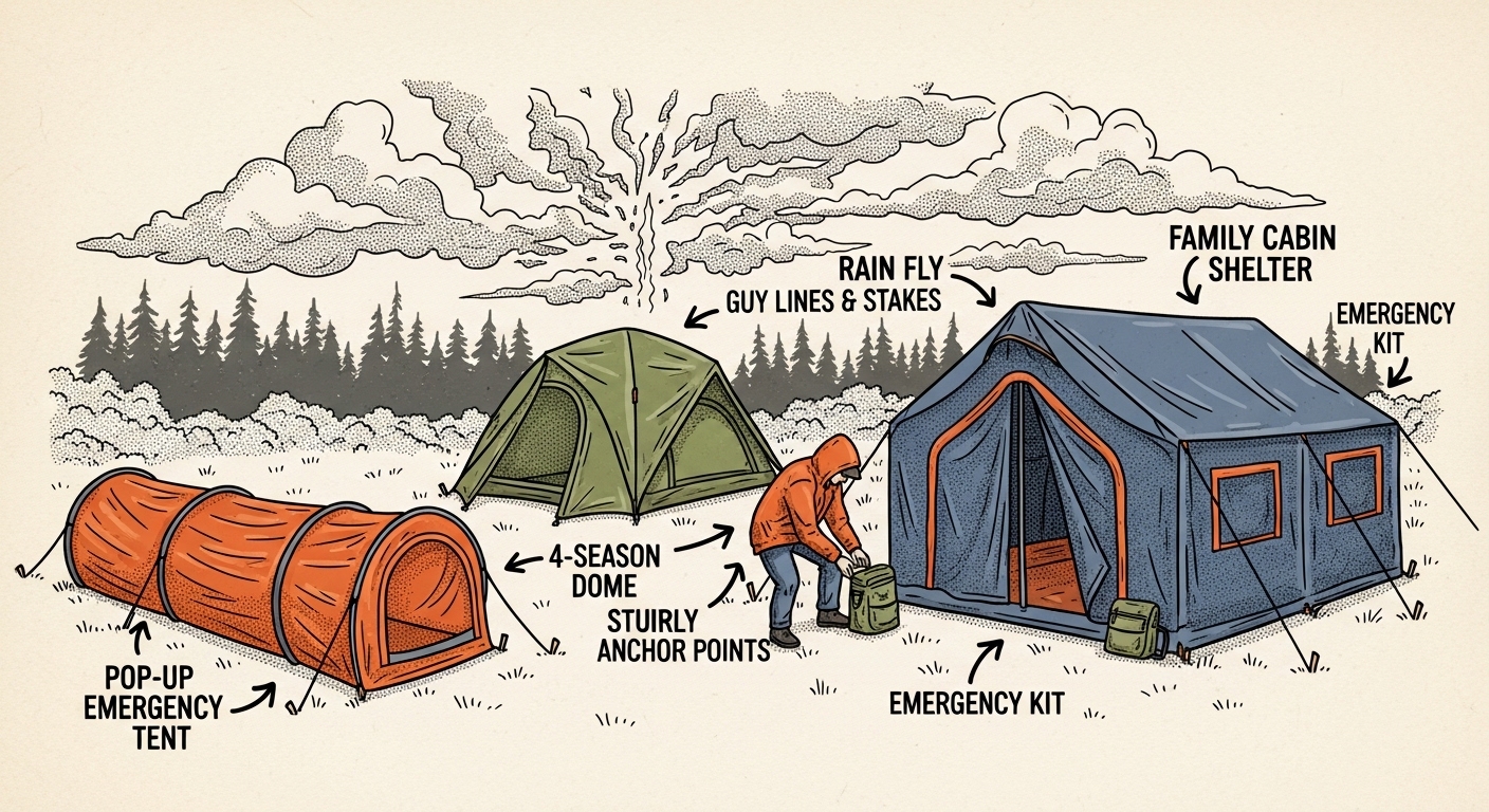 The Best Tents for Emergency Shelters