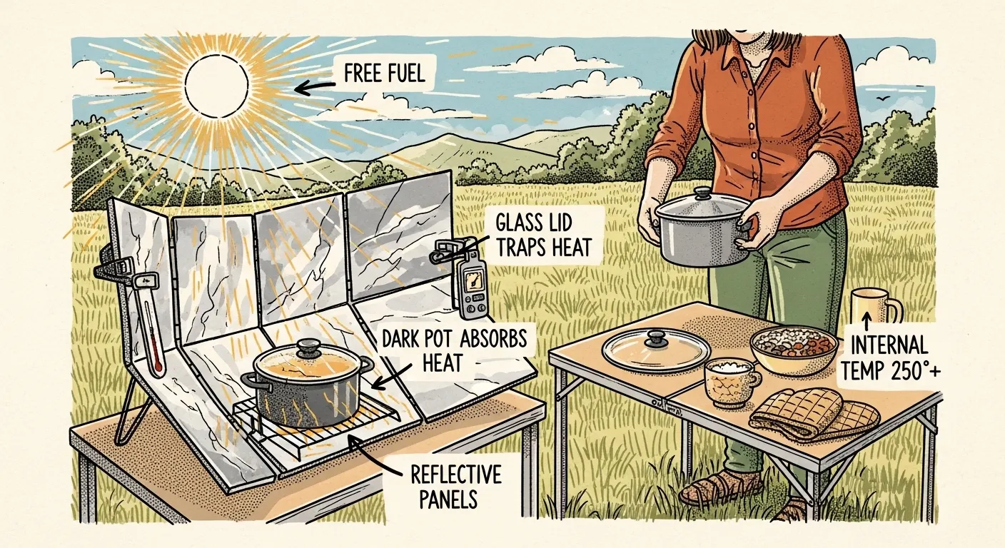 Cooking in a Crisis: How to Use a Solar Oven