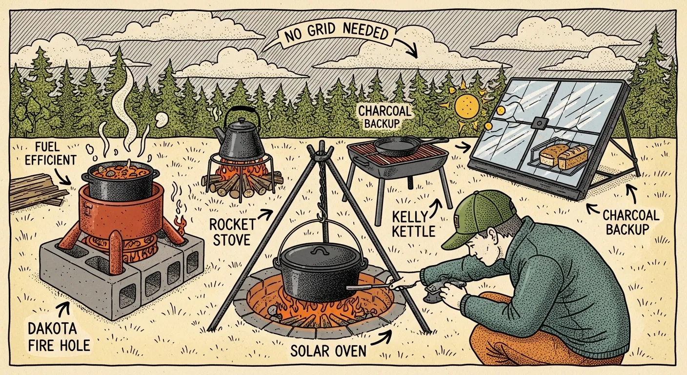 Alternative Cooking Methods for Preppers