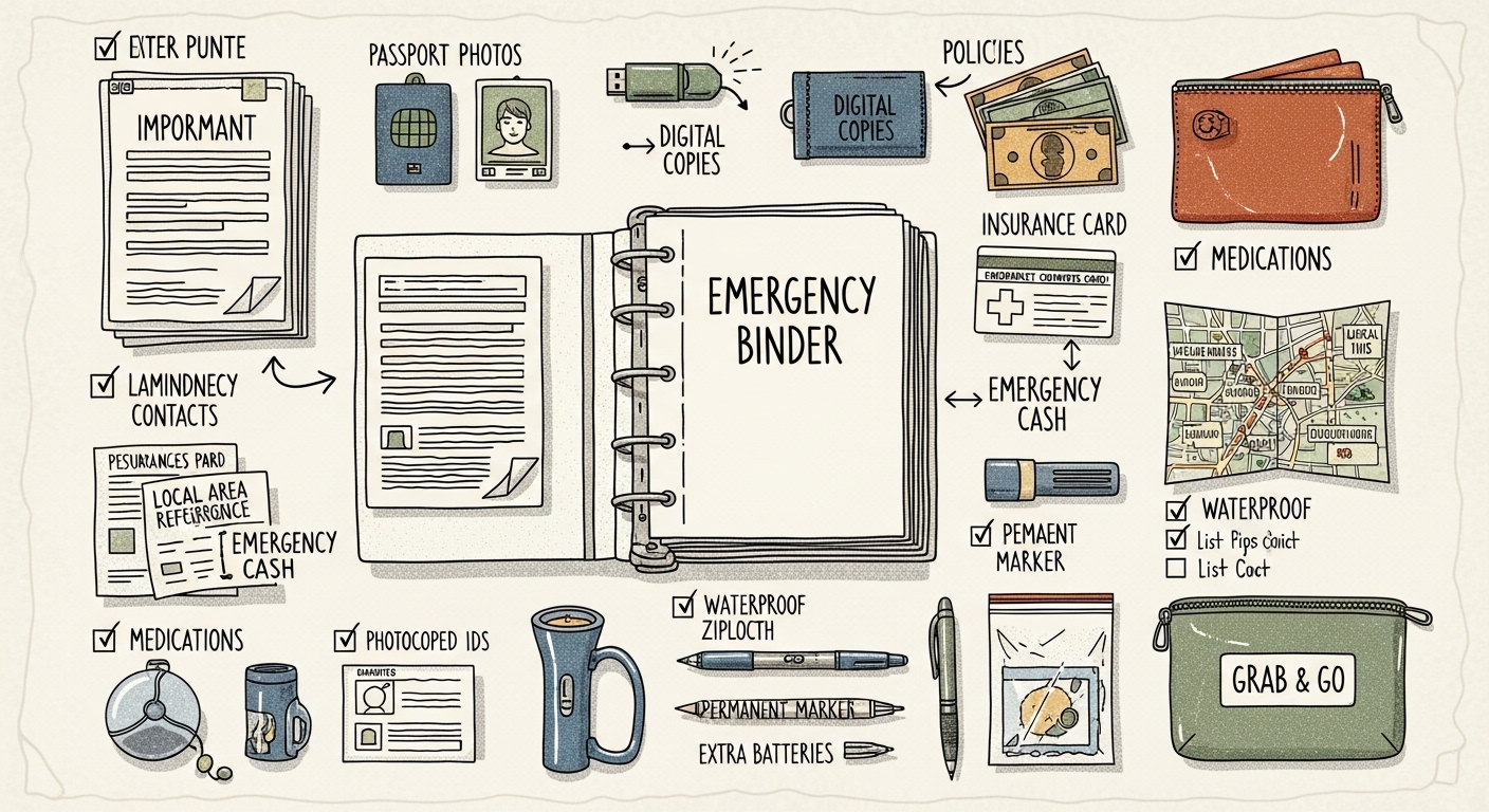 Prepper Emergency Binder: Build Your Grab-and-Go Kit