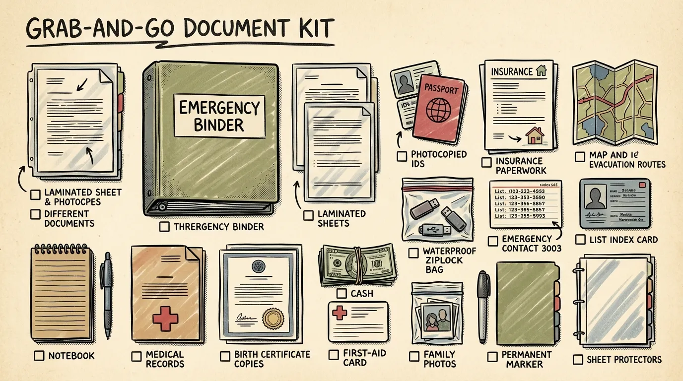 Prepper Emergency Binder: Build Your Grab-and-Go Kit