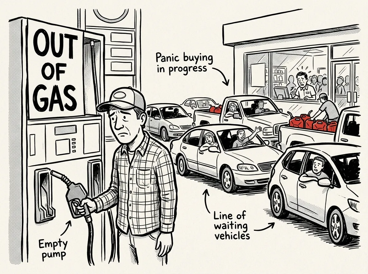 The Colonial Pipeline shutdown: chaos at the pump