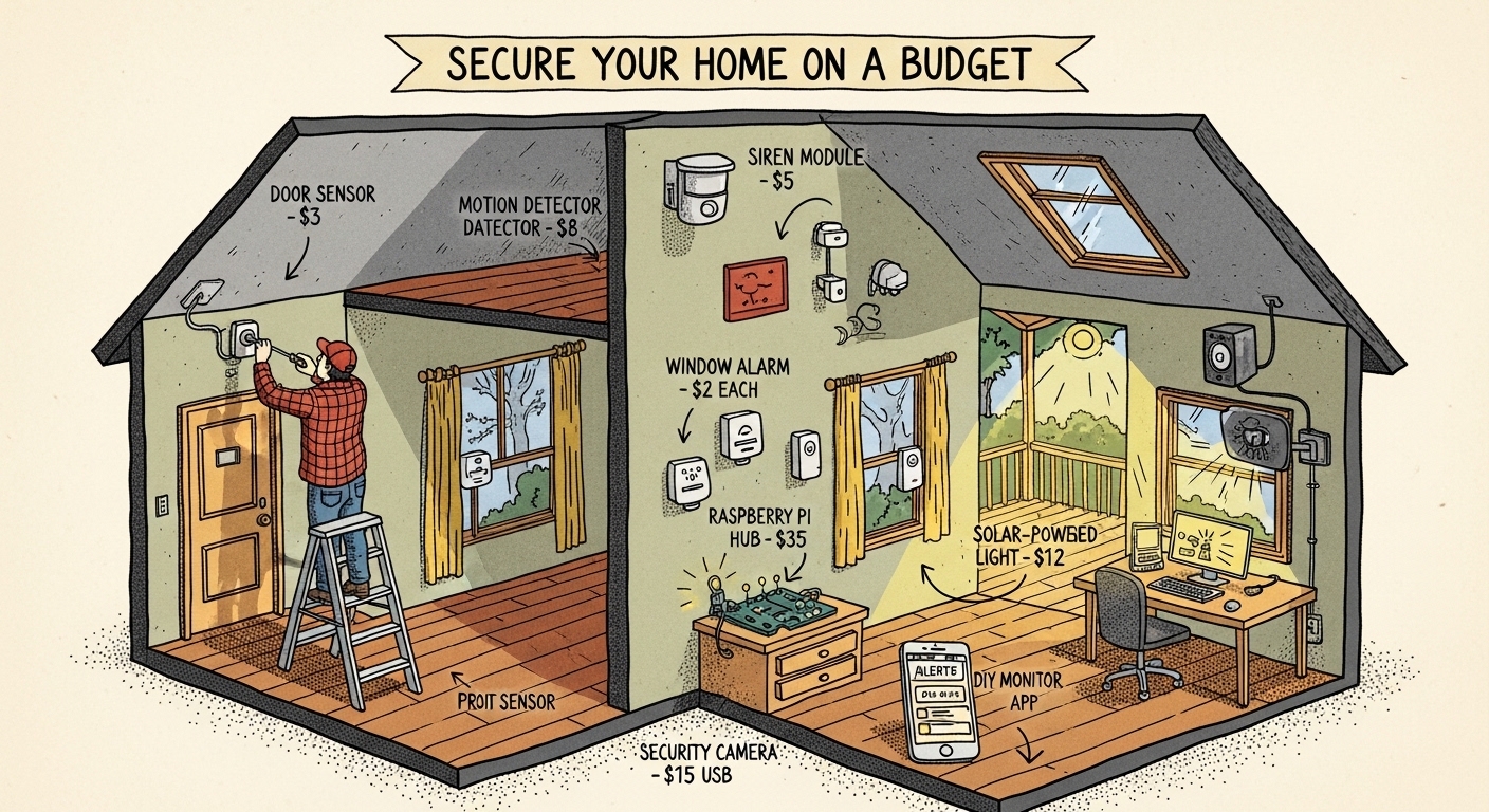 DIY Home Security System: Budget Prepper Guide