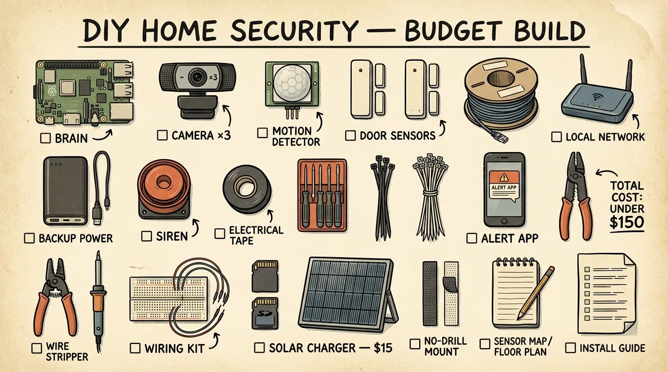 DIY Home Security System: Budget Prepper Guide