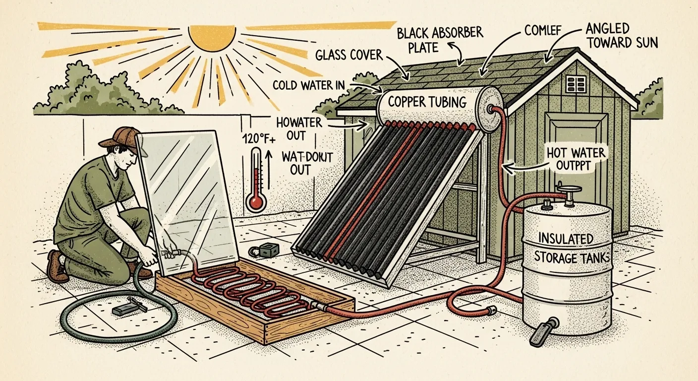 How to Build a Simple Solar Water Heater