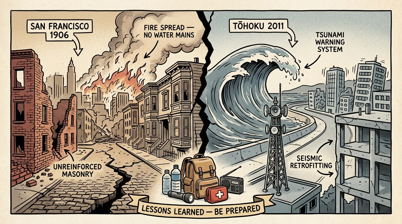 Earthquake Preparedness: Lessons from 1906 & 2011