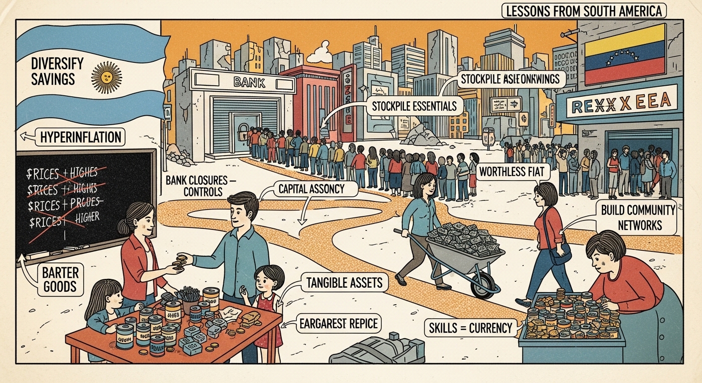 Economic Collapse Preparedness: What Argentina and Venezuela Teach Us