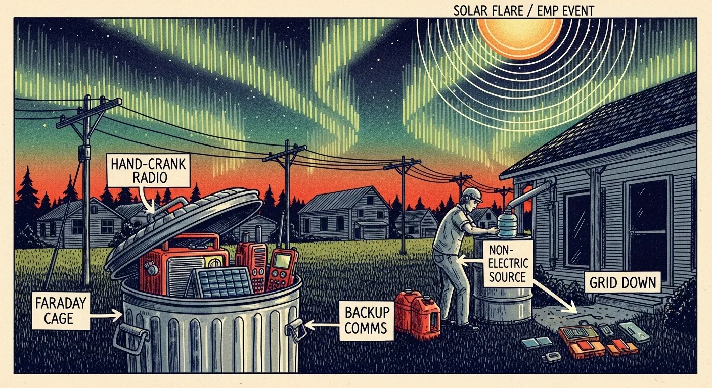 EMP and Solar Flare Preparedness: Protecting Your Life When the Grid Goes Down