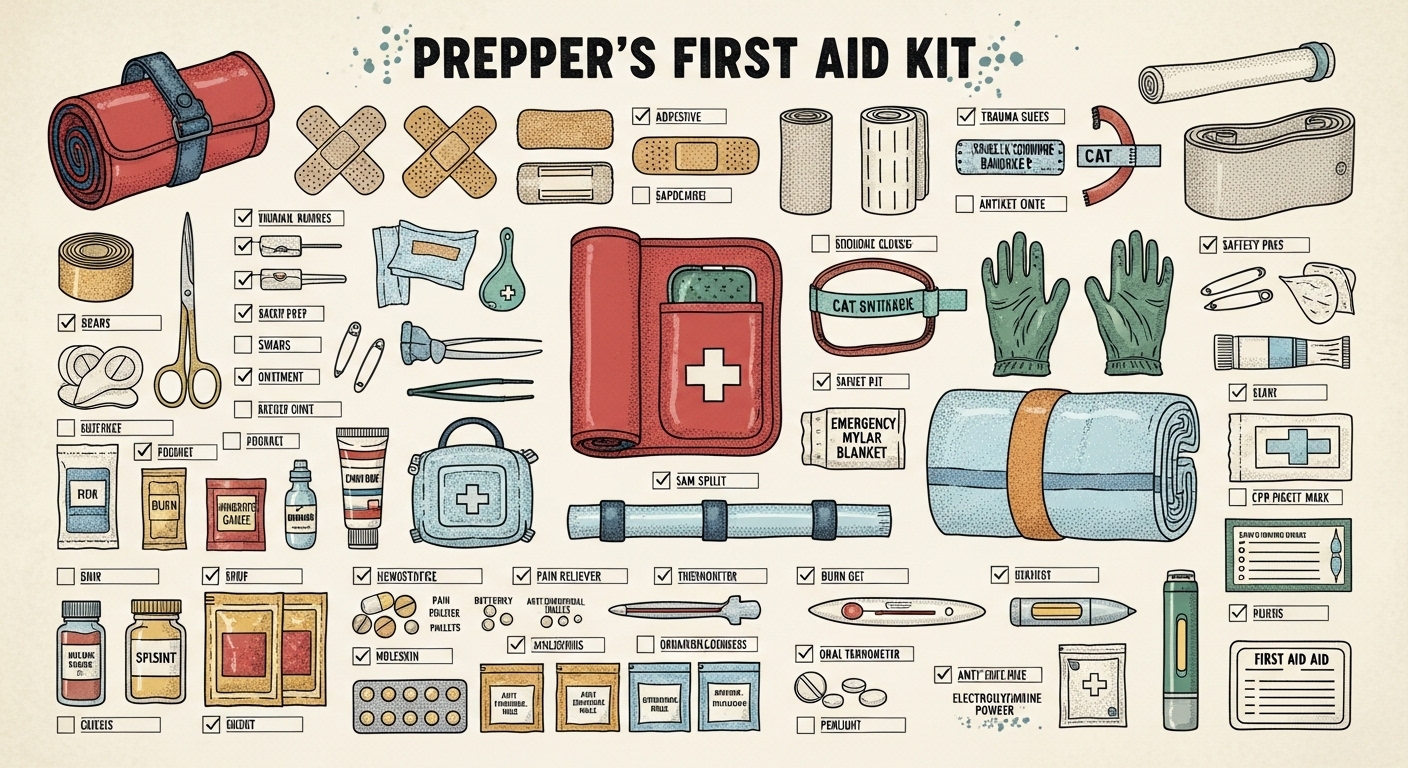 The Essential Prepper's First Aid Kit: What You Need and Why
