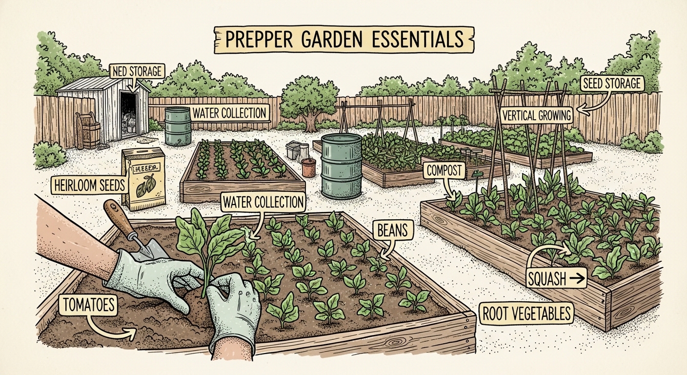 How to Start a Prepper Garden: A Complete Guide