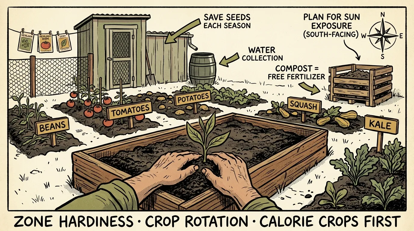 How to Start a Prepper Garden: A Complete Guide