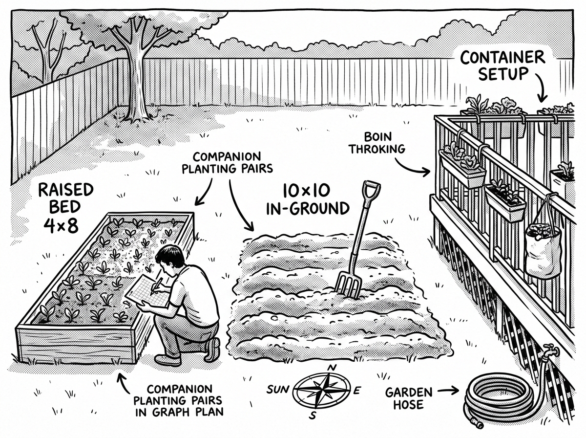 Three layout options for any living situation