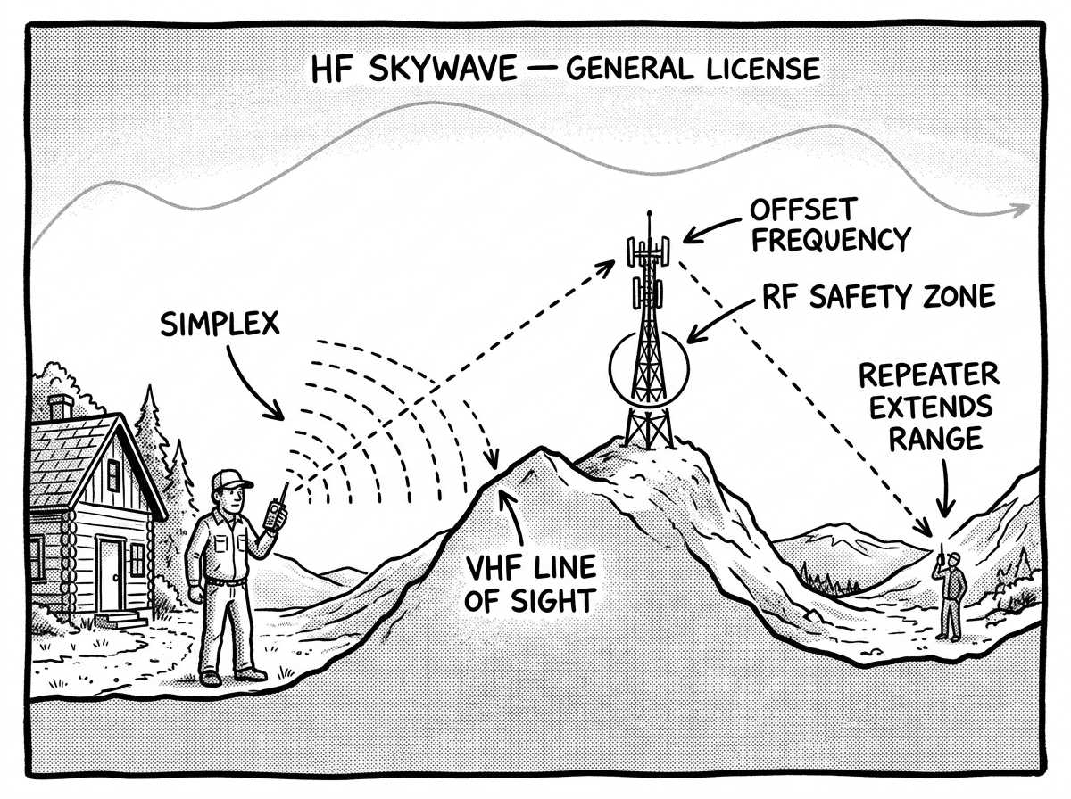 Understanding signal propagation, repeaters, and power keeps your comms alive when it counts