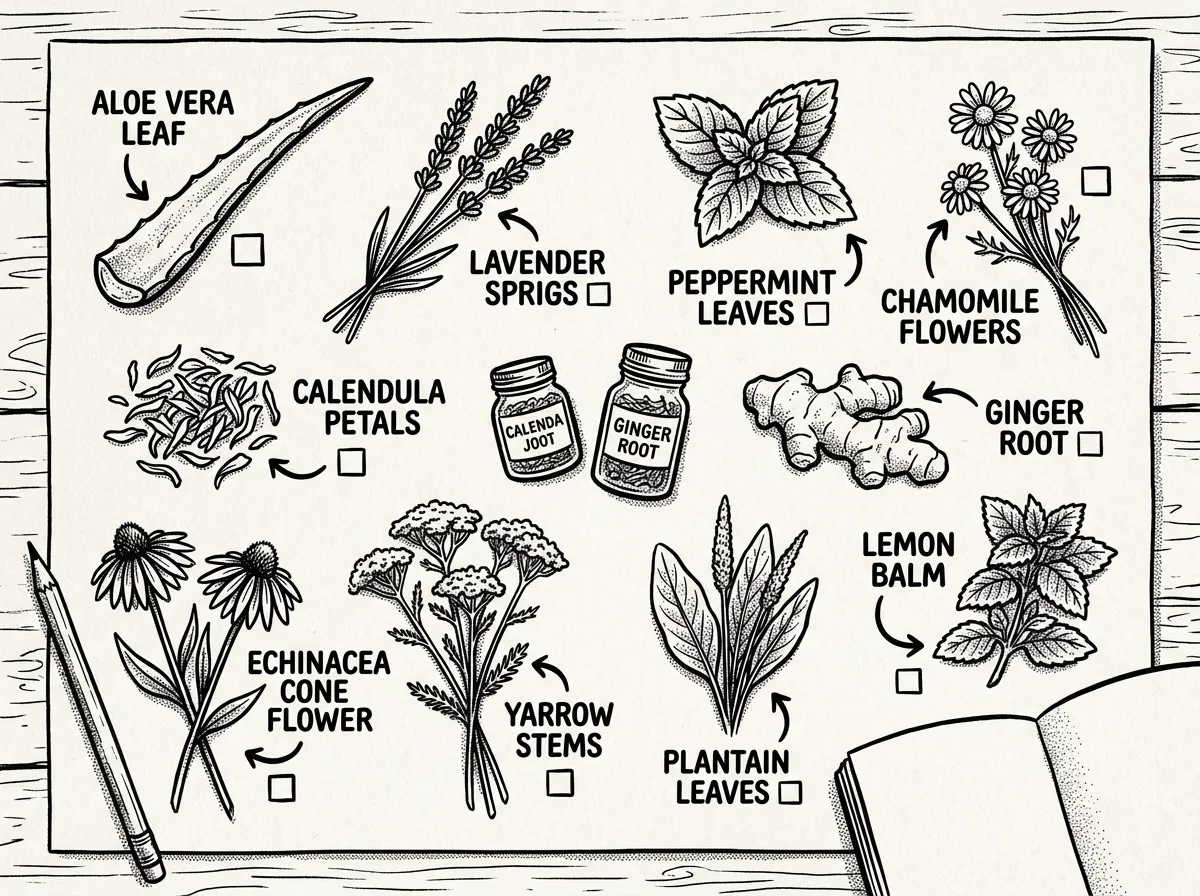 Core medicinal herbs every prepper should stock