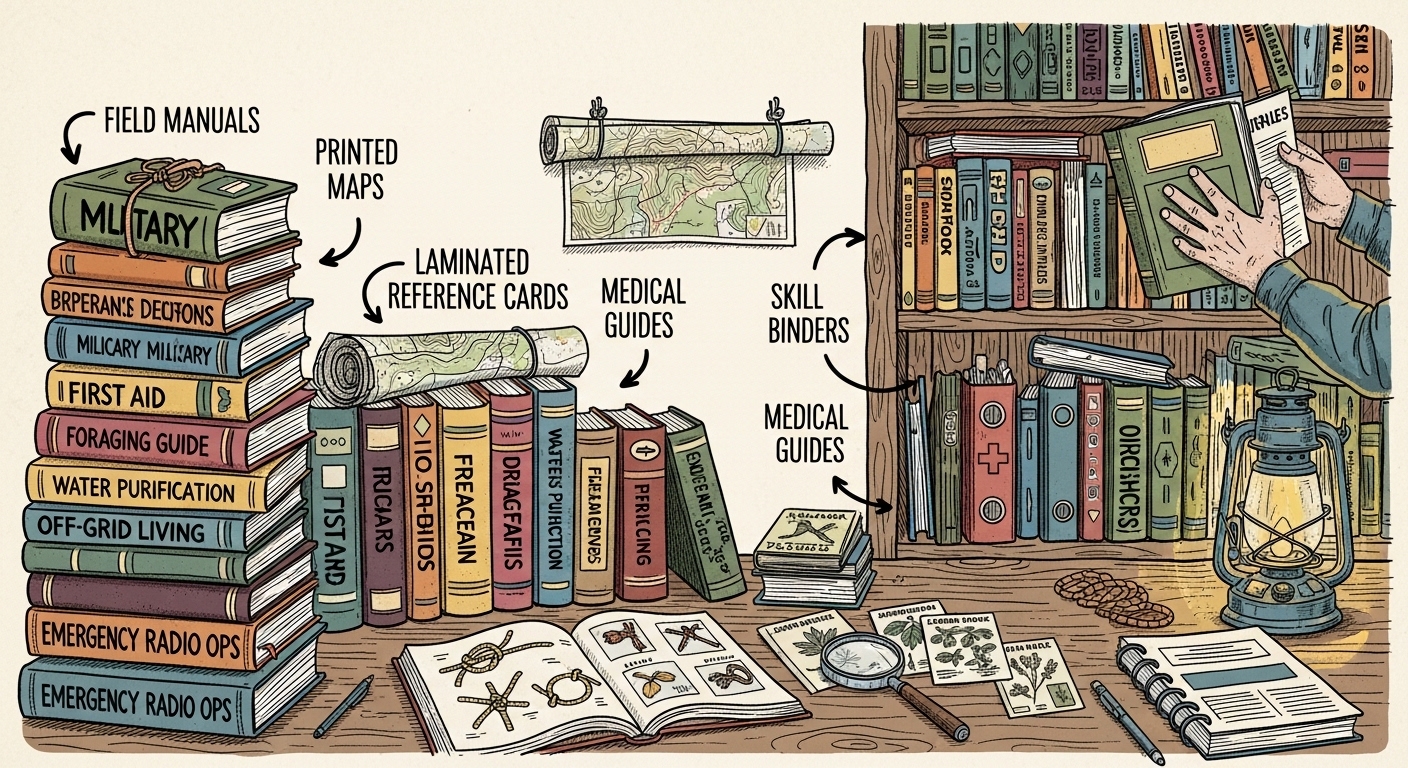 How to Build a Prepper Library: Books, Guides, and More