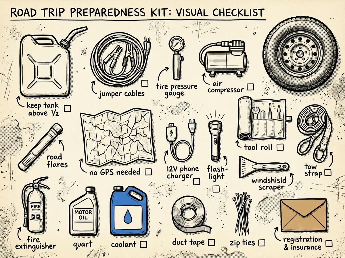 Vehicle readiness kit: everything your car needs before evacuation day