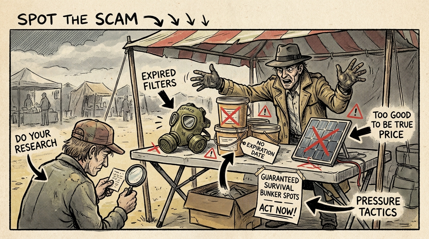 How to Identify and Avoid Prepper Scams