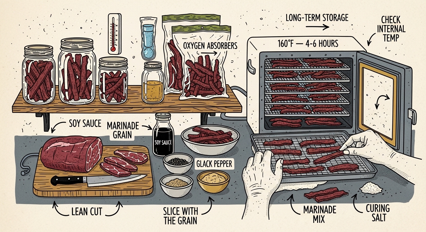 How to Make Your Own Jerky for Long-Term Storage
