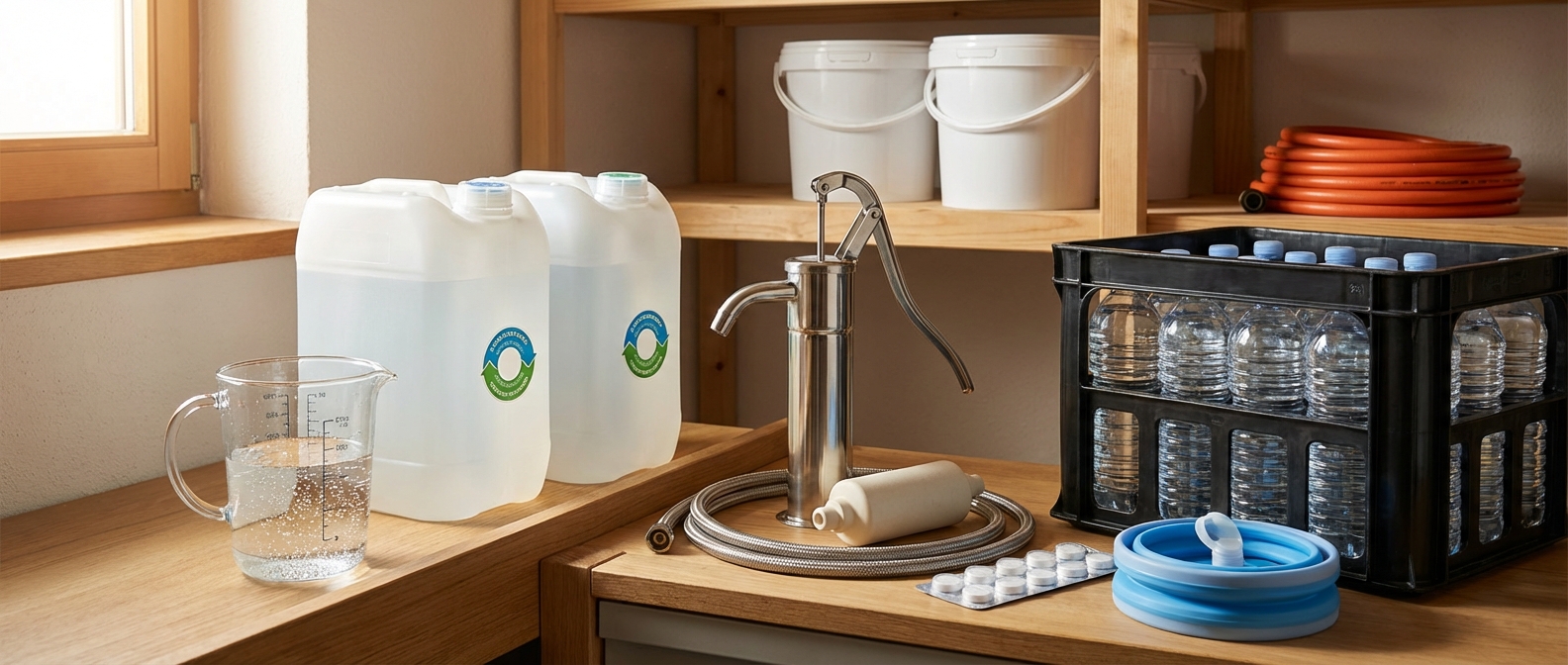 Water, Water Everywhere: How to Store H2O Without Losing Your Sanity