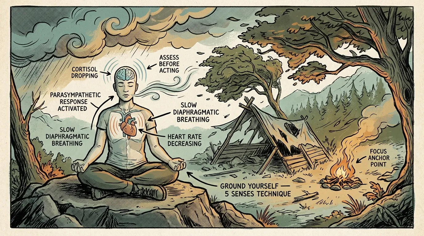 The Science of Staying Calm: Stress Management in Survival Situations
