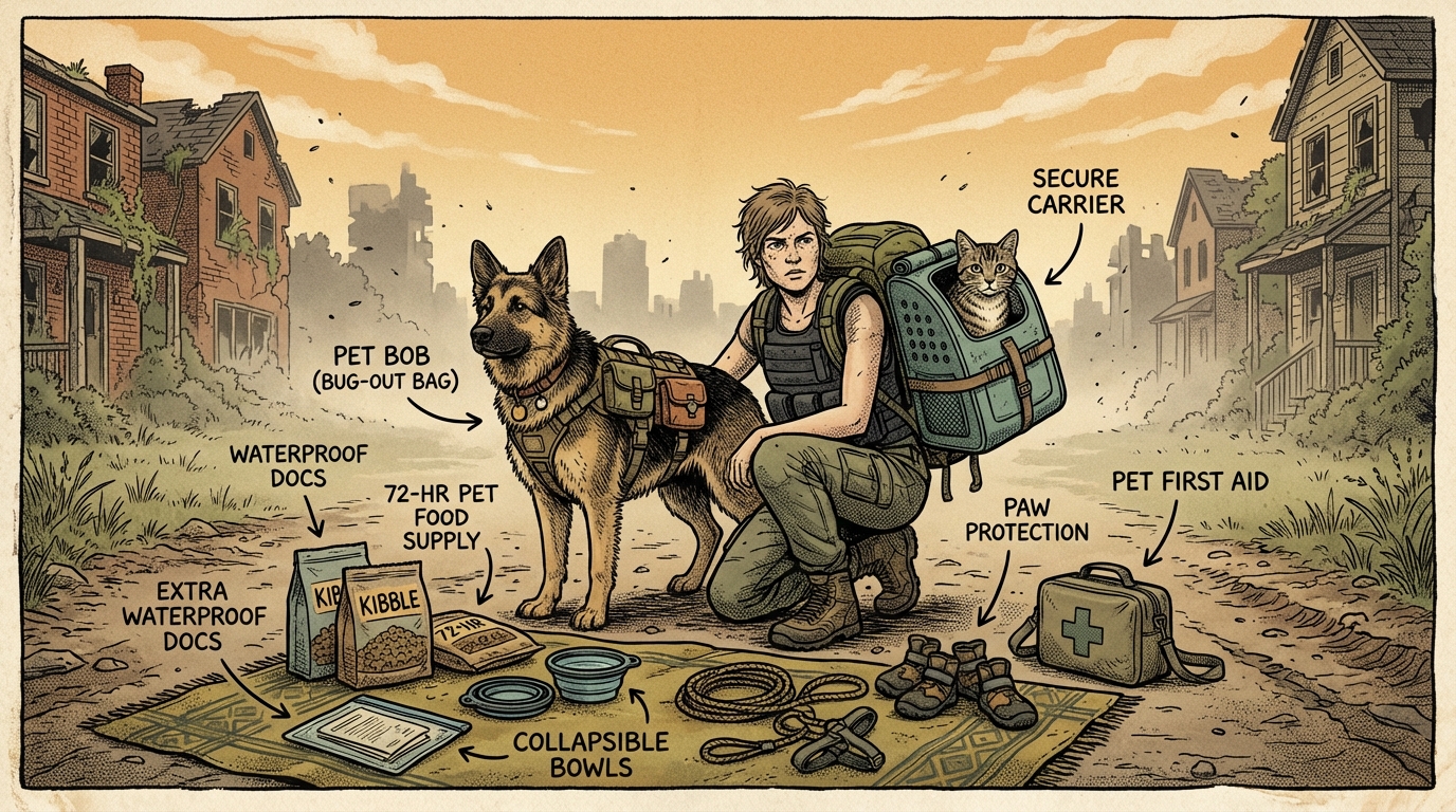 Pet Prepping: Ensuring Your Furry Friends Survive the Apocalypse
