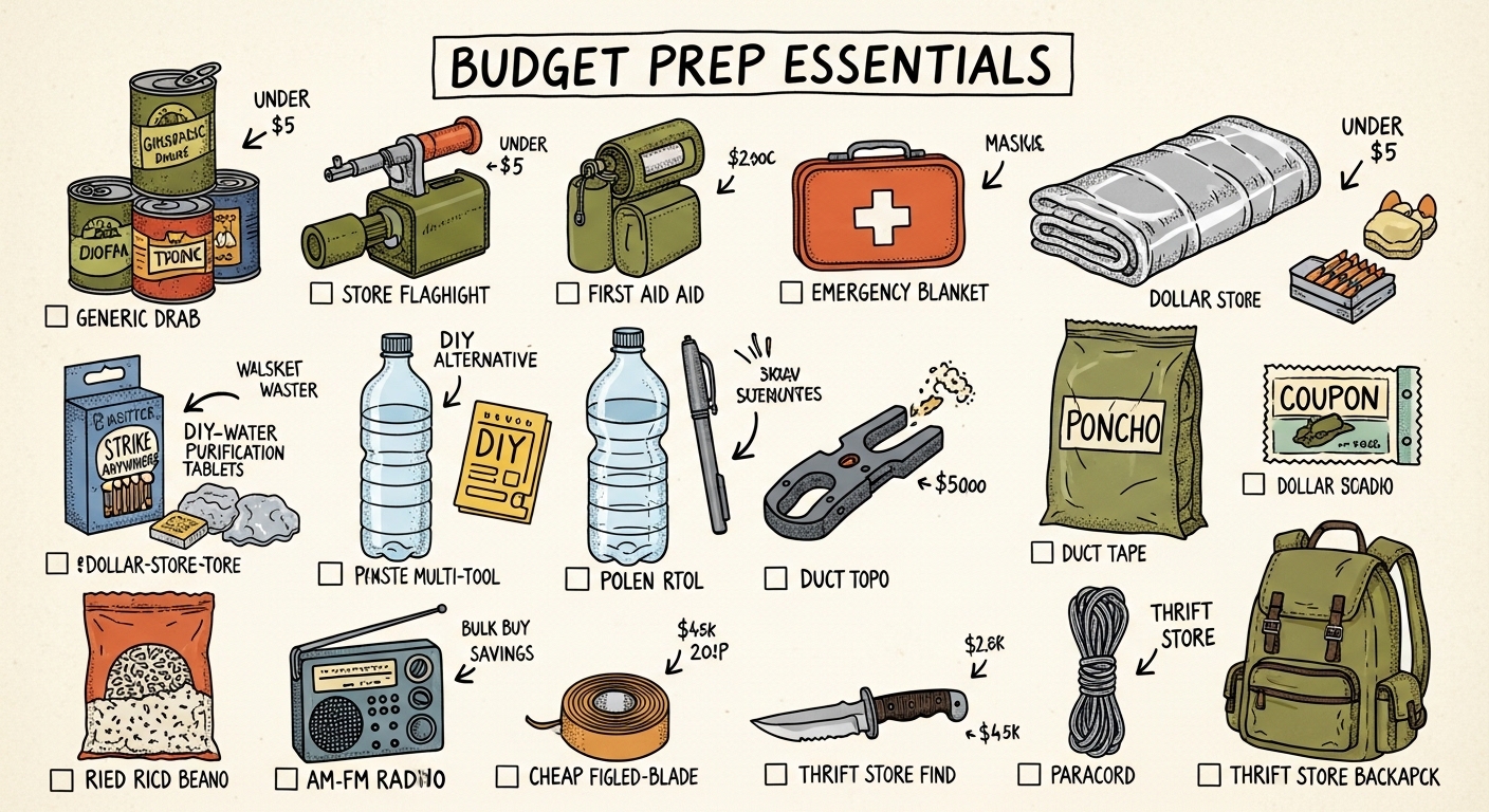Prepping on a Budget: Affordable Gear & Strategies