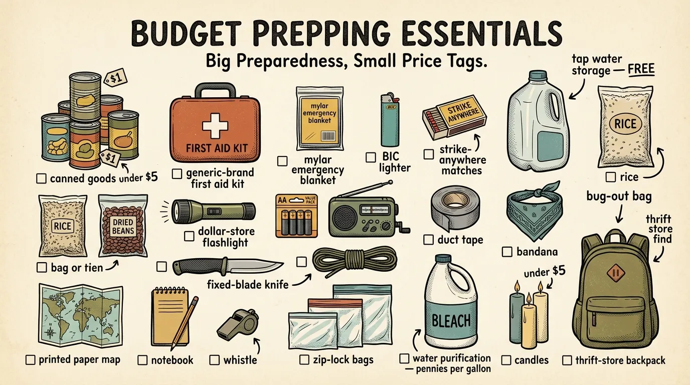 Prepping on a Budget: Affordable Gear & Strategies