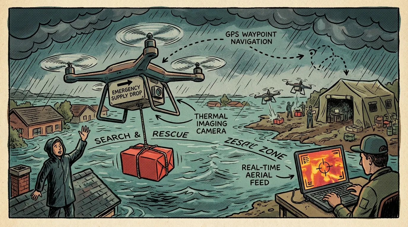 The Role of Drones in Emergency Preparedness