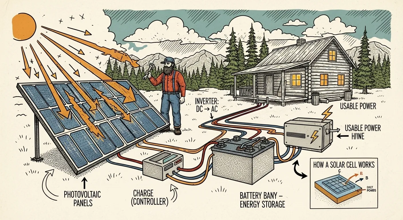 How Solar Power Works: A Prepper's Off-Grid Guide