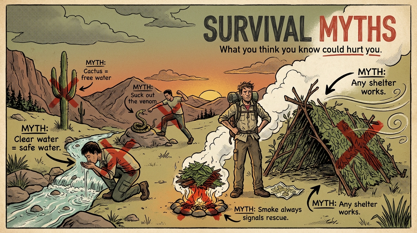 Survival Myths: Debunking Common Misconceptions
