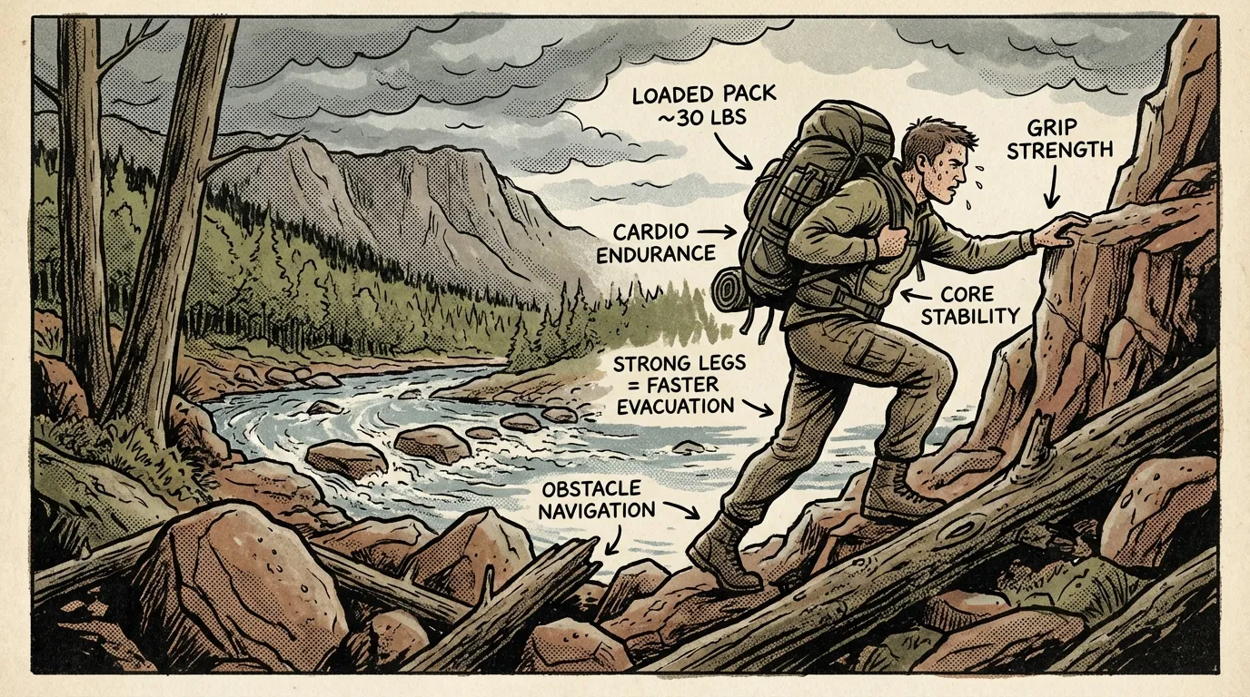 The Importance of Fitness in Survival Situations
