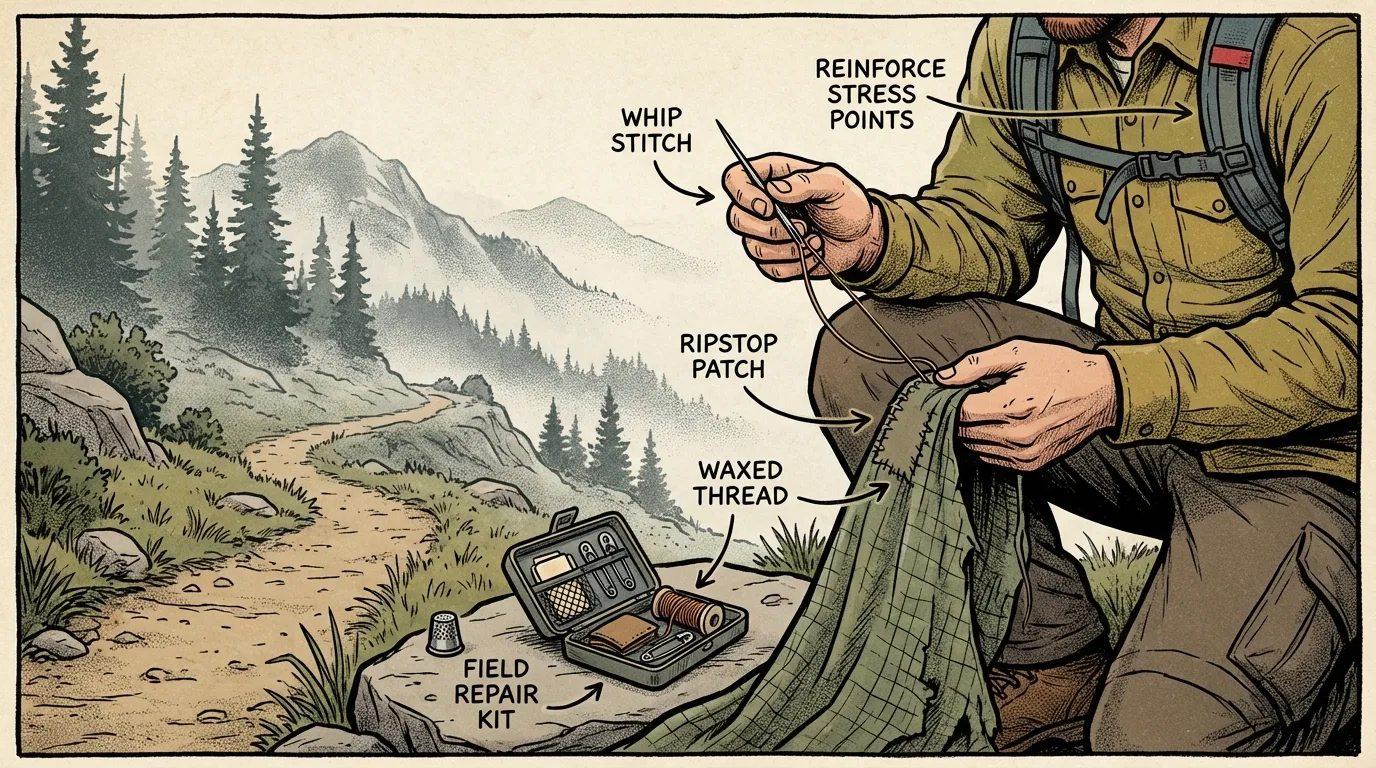 Survival Sewing: How to Repair Your Gear on the Go