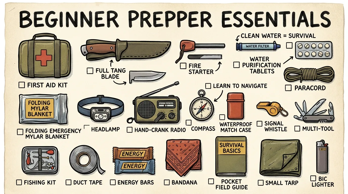 Survival Skills for Beginners: What Every New Prepper Needs
