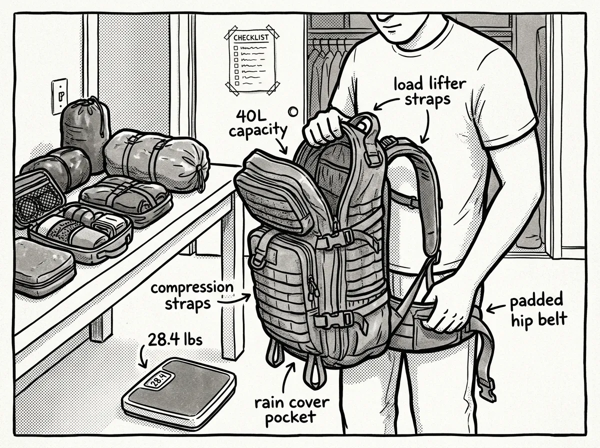 Choosing and loading the right pack for your bug-out bag build
