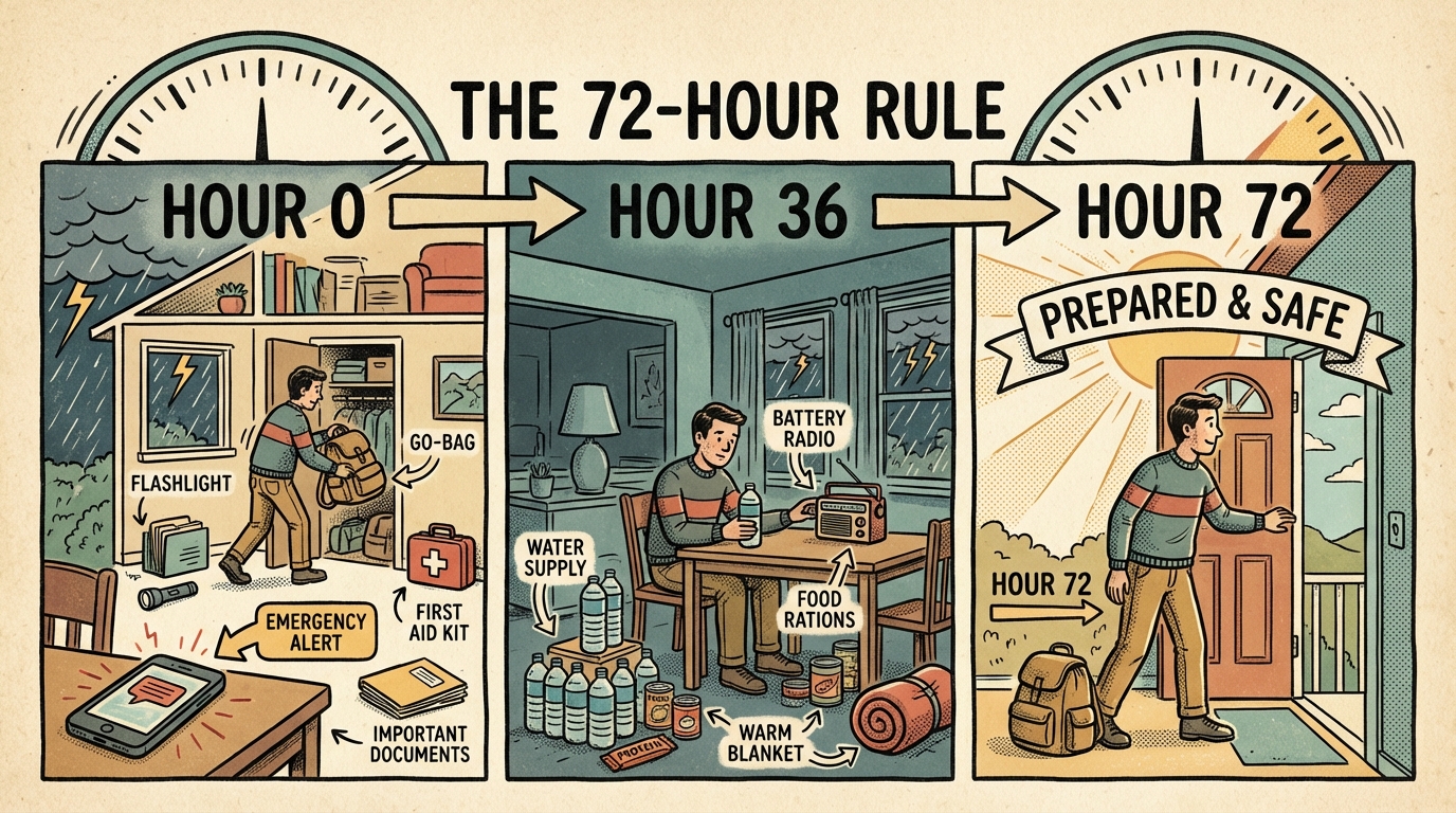 Understanding the 72-Hour Rule: Quick Preparedness Explained