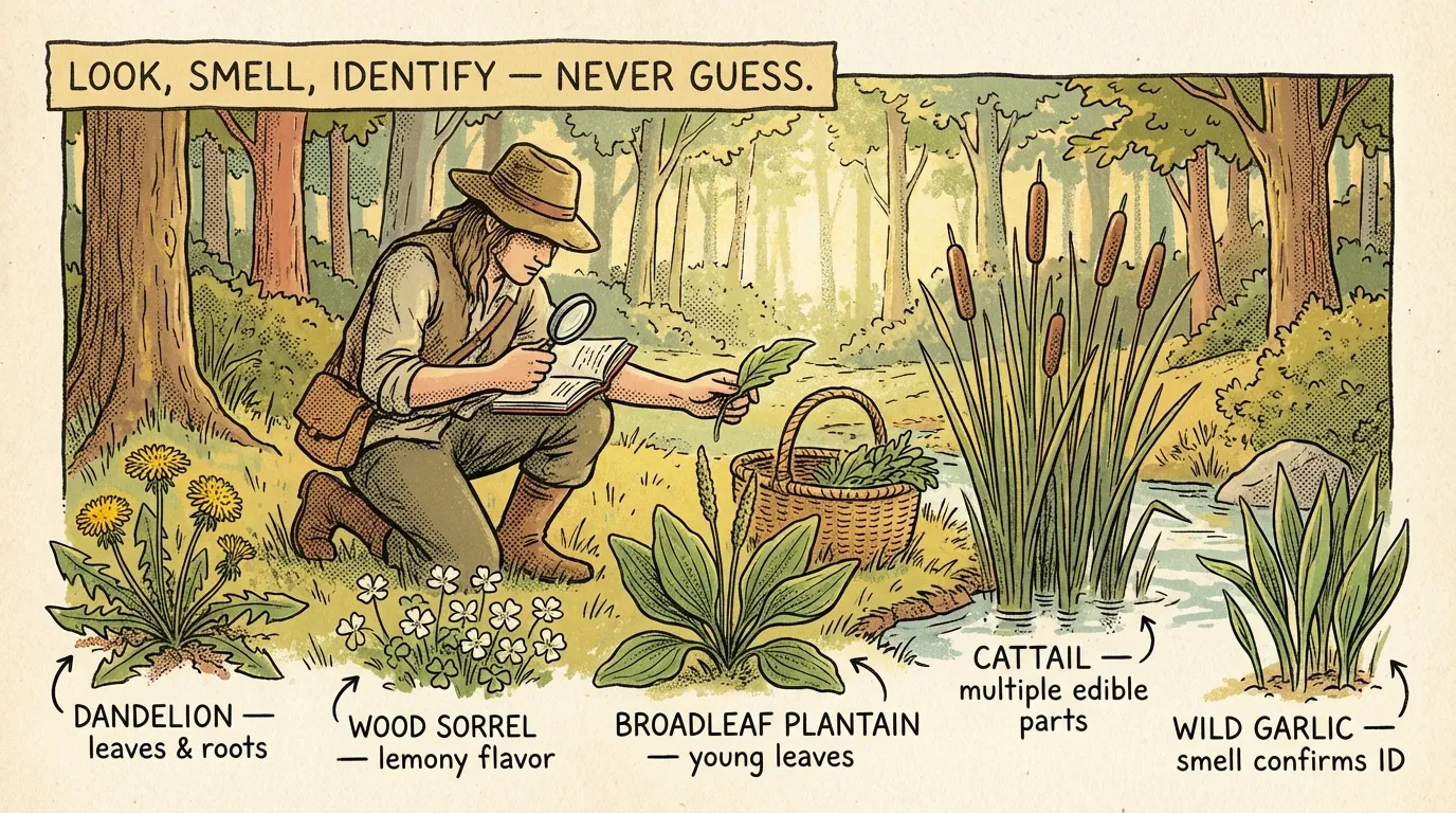 Using Foraged Plants: A Beginner's Guide to Wild Edibles