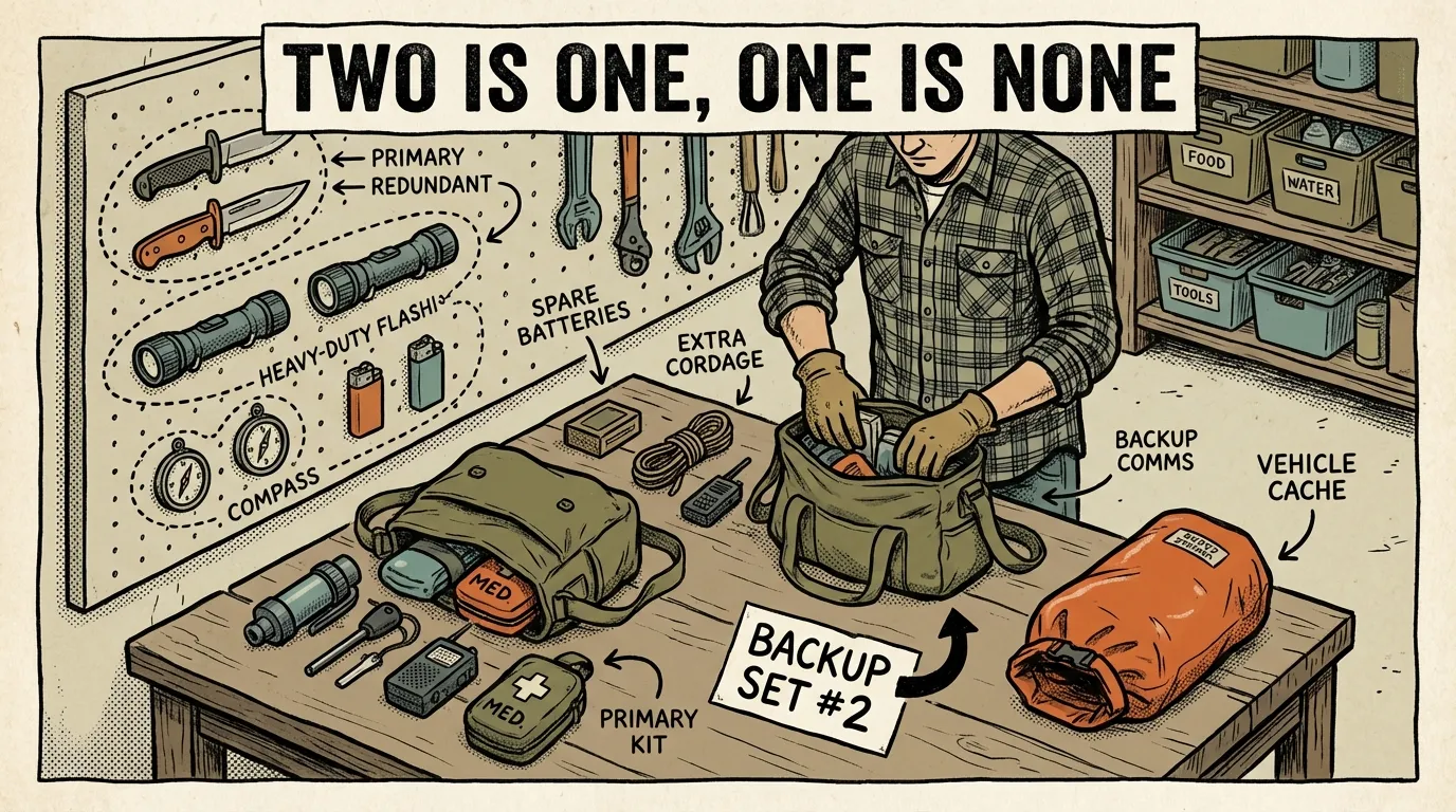 The Importance of Redundancy in Prepping