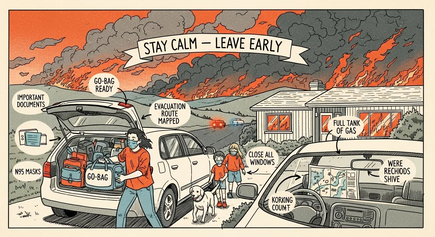 Wildfire Preparedness: Evacuation Guide & Survival Plan