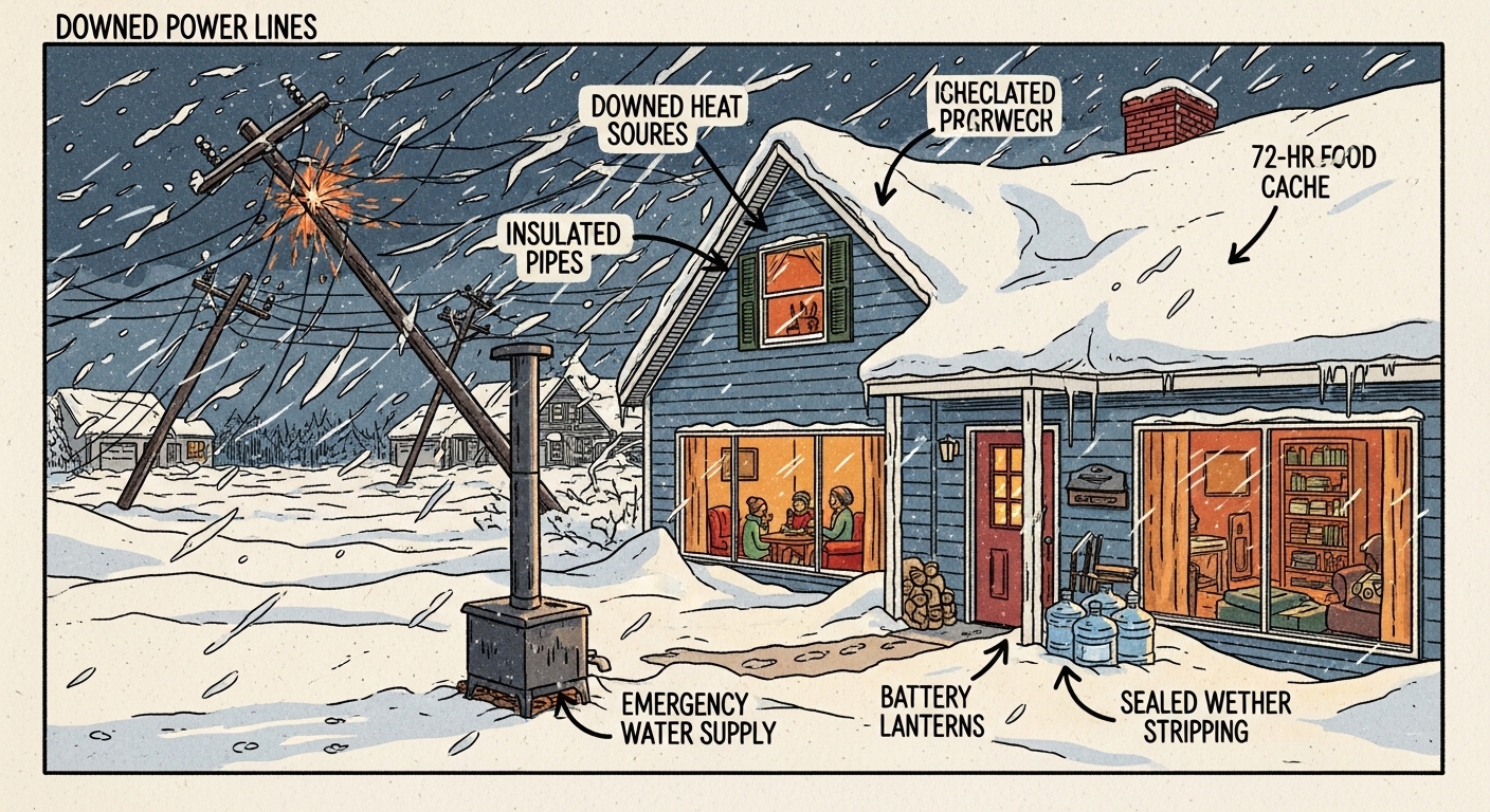 Winter Storm Preparedness: Survive Grid Failure
