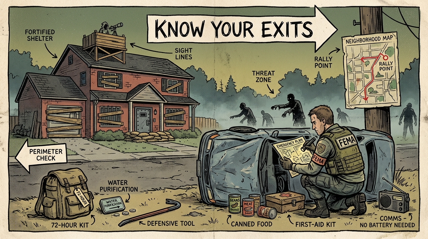 Zombie Apocalypse Survival Preparedness: FEMA Pro's Guide