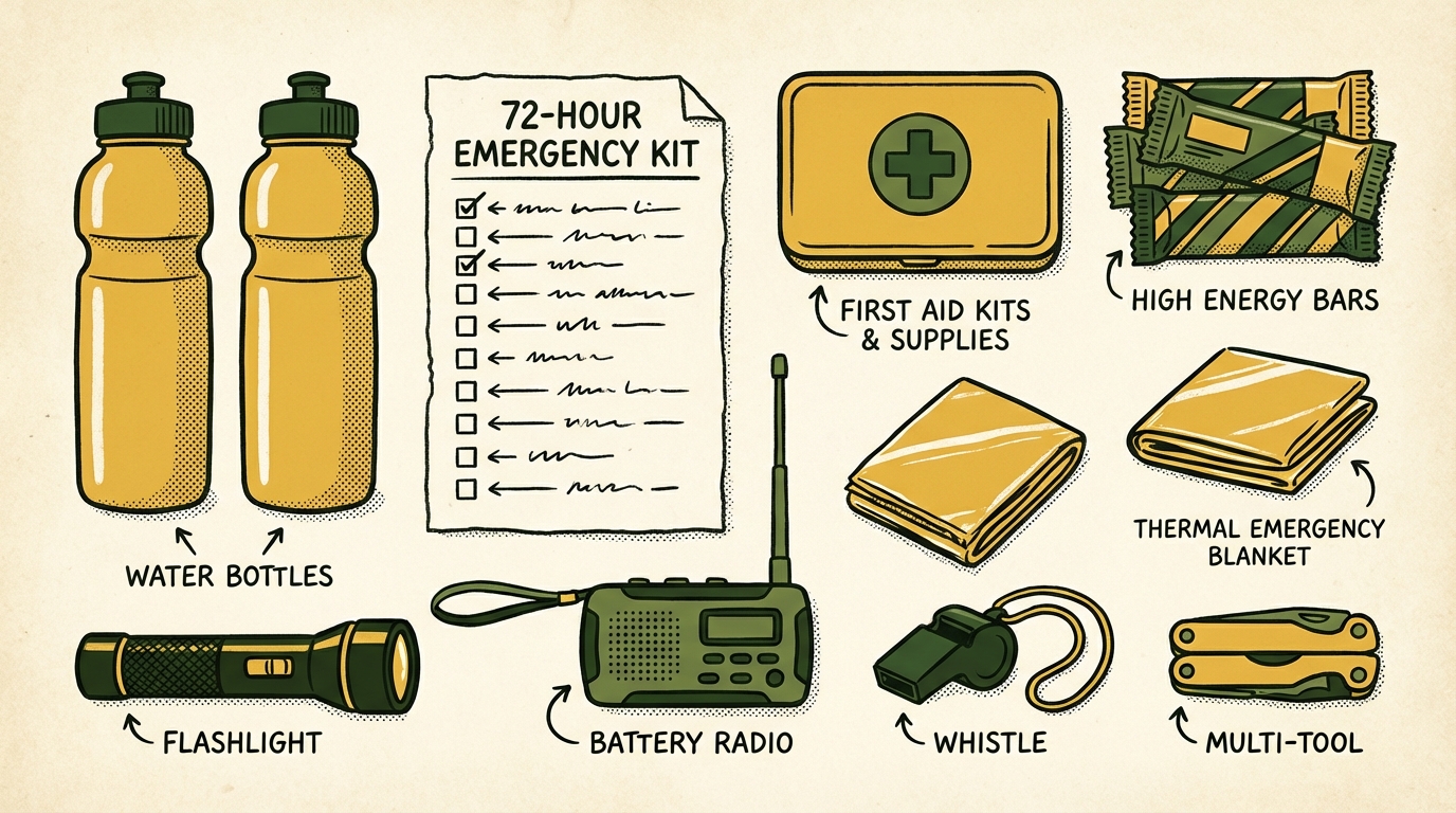72-Hour Kit Checklist